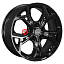 Диск Khomen Wheels 7x17/5x110 ET45 D67,1 KHW1702 (DFM580) Black