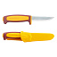 Нож Morakniv Basic 511 лимитированный 2023 углеродистая сталь, пласт. ручка (красная) желтая вставка, 14146