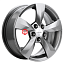 Диск Khomen Wheels 6x15/5x100 ET43 D57,1 KHW1504 (Fabia) Gray