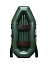 Надувная лодка ПВХ Skiff 240 НД, зеленый, SibRiver