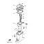 Прокладка кольцо выхлопного коллектора Yamaha 40-50
