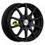 Диск Скад 6x15/4x100 ET45 D67,1 Акита Черный бархат