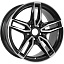 Диск КиК Бартон R17x8 5x114.3 ET43 CB67.1 Almaz_black