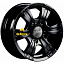Диск Скад 7x16/5x139,7 ET35 D109,7 Рейнджер Черный бархат