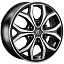 Диск Replay HND310 R17x6.5 6x139.7 ET50 CB92.5 BKF