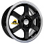 Диск Скад 6x15/4x100 ET50 D60,1 Киото Антрацит-алмаз