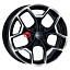Диск MAK 7,5x18/5x108 ET39 D72 Liberty Black mirror