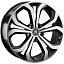 Диск Replay CHG19 R19x7.5 5x114.3 ET35 CB60.1 BKF