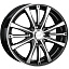 Диск LS 298 R15x6 4x100 ET45 CB73.1 BKF