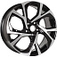 Диск Replay VV347 R18x7 5x112 ET43 CB57.1 BKFP