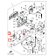 Кольцо стопорное Yamaha 6-250, F4-250 (93430-06024) (Yamaha)