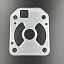 Пластина помпы охлаждения Tohatsu M40B2-M70C/B (3F3-65239-2) (Tohatsu)