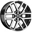 Диск Replay CL67 R22x9 6x139.7 ET28 CB78.1 BKF