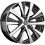 Диск Replay LX219 R20x8 5x114.3 ET30 CB60.1 BKF