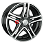 Диск LS 6,5x15/5x108 ET45 D63,4 570 BKF (конус)