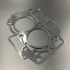 Прокладка под головку Yamaha F20-25 (Yamaha)