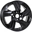 Диск KDW KD1520 R15x6 4x100 ET46 CB54.1 Black_Painted