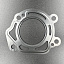Прокладка выхлопного коллектора Yamaha F115-130 (Yamaha)