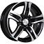 Диск LS 145 R15x6.5 4x100 ET40 CB73.1 BKF