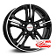 Диск КиК Trinity R15x6 5x100 ET39 CB67.1 Almaz_black (КС615)
