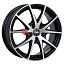 Диск CrossStreet 6x15/4x100 ET40 D60,1 CR-17 BKF
