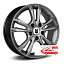 Диск КиК Samara R16x6 4x100 ET40 CB67.1 Dark_platinum