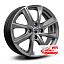 Диск КиК Арнар R16x7 5x108 ET50 CB63.35 Dark_platinum