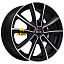 Диск Alcasta 6x15/5x100 ET43 D57,1 M15 MBF