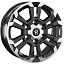 Диск Replay TA3 R17x7.5 6x139.7 ET36 CB100.1 BKF