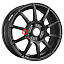 Диск СКАД 6x15/4x100 ET40 D60,1 Акита (КЛ285) Черный бархат