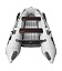 Надувная лодка ПВХ, Адмирал 230 НД, светло-серый