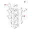 Прокладка впускного коллектора Suzuki DF200-250 (Suzuki)