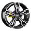 Диск LS 6,5x15/5x100 ET38 D73,1 844 BKF (конус)