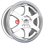 Диск СКАД 6x15/4x100 ET45 D67,1 Киото (КЛ249) Алмаз белый