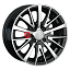 Диск LS 7x16/5x114,3 ET40 D73,1 808 BKF (конус)