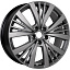 Диск КиК Марвел R19x7.5 5x112 ET45 CB66.6 Dark_platinum
