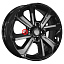 Диск Khomen Wheels 6x15/4x100 ET50 D60,1 KHW1501 (Vesta) Black