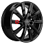 Диск Khomen Wheels 6x16/5x105 ET39 D56,6 KHW1604 (Aveo) Black