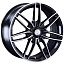 Диск LS 1241 R17x7.5 4x100 ET40 CB60.1 BKF