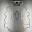 Прокладка масляного картера Yamaha F300-350 (Yamaha)