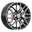 Диск iFree 5,5x14/4x100 ET40 D60,1 Кайкос Блэк Джек
