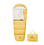 Мешок спальный Naturehike Compact C300, 190х75 см, (правый) (ТК: +6C), Желтый