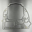 Прокладка под блок Yamaha F115-130 (от 2014 г.в.) (HSP)
