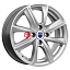 Диск K&K 6x15/4x100 ET35 D67,1 Арнар (КС890) Сильвер