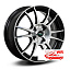Диск Megami MGM-3 R15x6 4x100 ET48 CB54.1 BKF