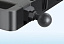 RAP-395W-BBU шар RAM Wedge-Lock для RAM Stack-N-Stow