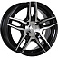 Диск LS 569 R15x6.5 5x100 ET40 CB73.1 BKF