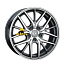 Диск LS 7x17/5x112 ET45 D57,1 315 GMF