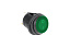 Кнопка РИФ ВКЛ/ВЫКЛ, зеленый, круглый влагозащищенный