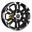 Диск Replay 7x16/6x139,7 ET38 D100,1 HV82 BKF (пш)